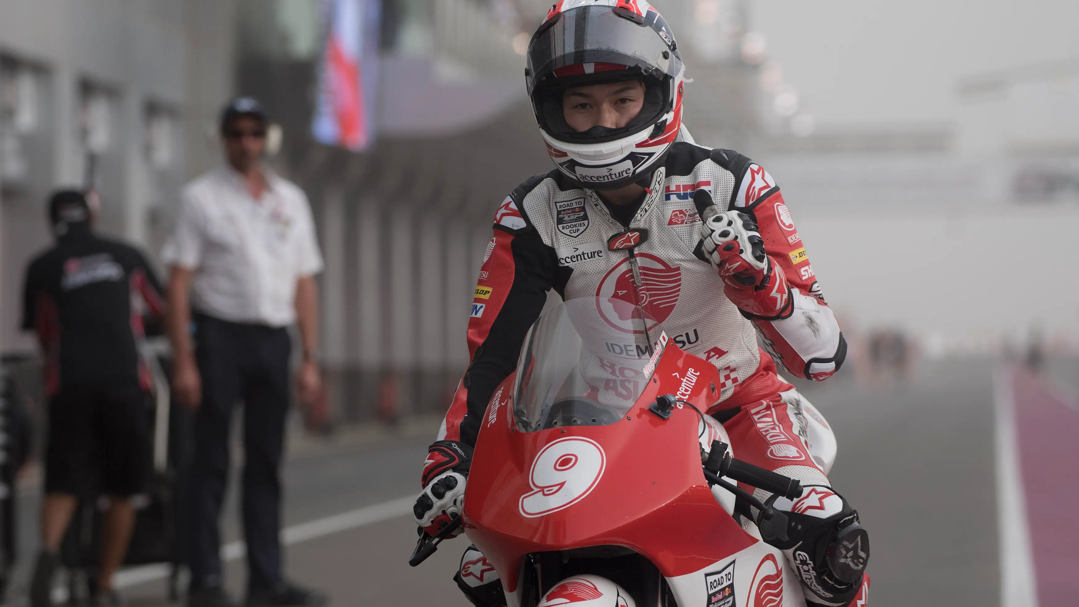 Haruki Noguchi, piloto japonés de Superbikes Haruki Noguchi, piloto japonés de Superbikes
