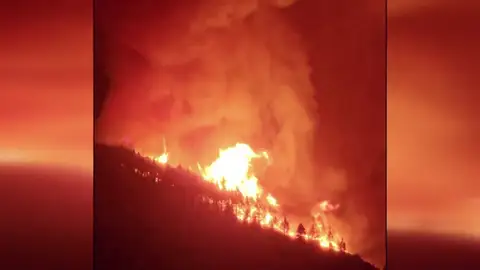 Incendio Tenerife Incendio Tenerife