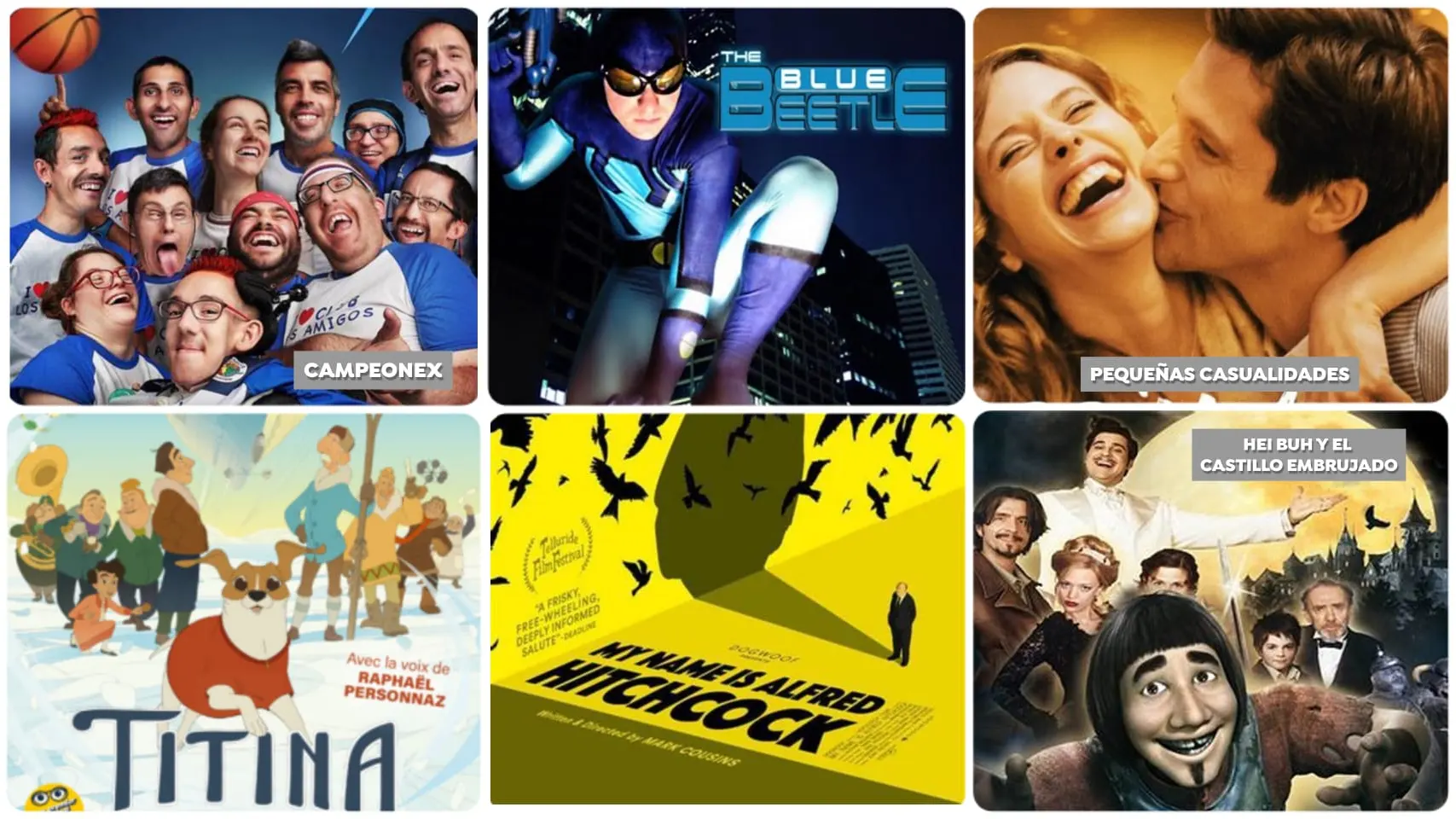 Cartelera de la semana del 18 de agosto Cartelera de la semana del 18 de agosto