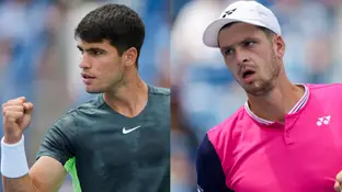 Carlos Alcaraz y Hubert Hurkacz en el Masters 1.000 de Cincinnati Carlos Alcaraz y Hubert Hurkacz en el Masters 1.000 de Cincinnati
