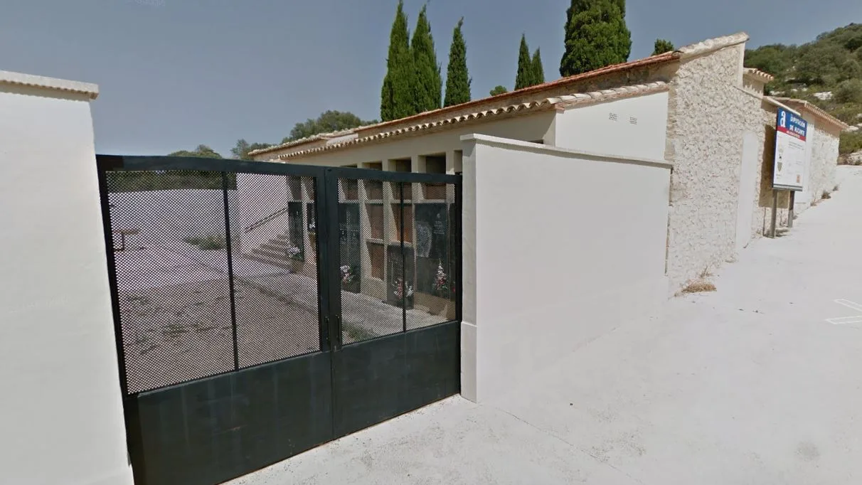 Imagen del cementerio de Vall d'Albaida, Bufali (Valencia)