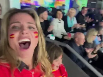 Elsa Pataky en la final del Mundial femenino de Fútbol Elsa Pataky en la final del Mundial femenino de Fútbol