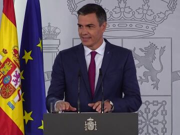 El vídeo de la comparecencia de Pedro Sánchez 