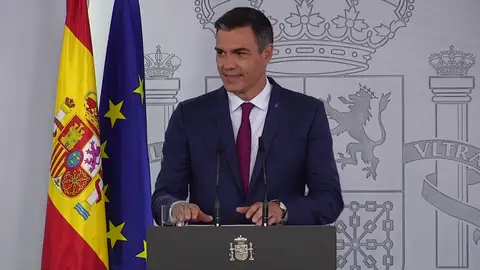 El vídeo de la comparecencia de Pedro Sánchez El vídeo de la comparecencia de Pedro Sánchez