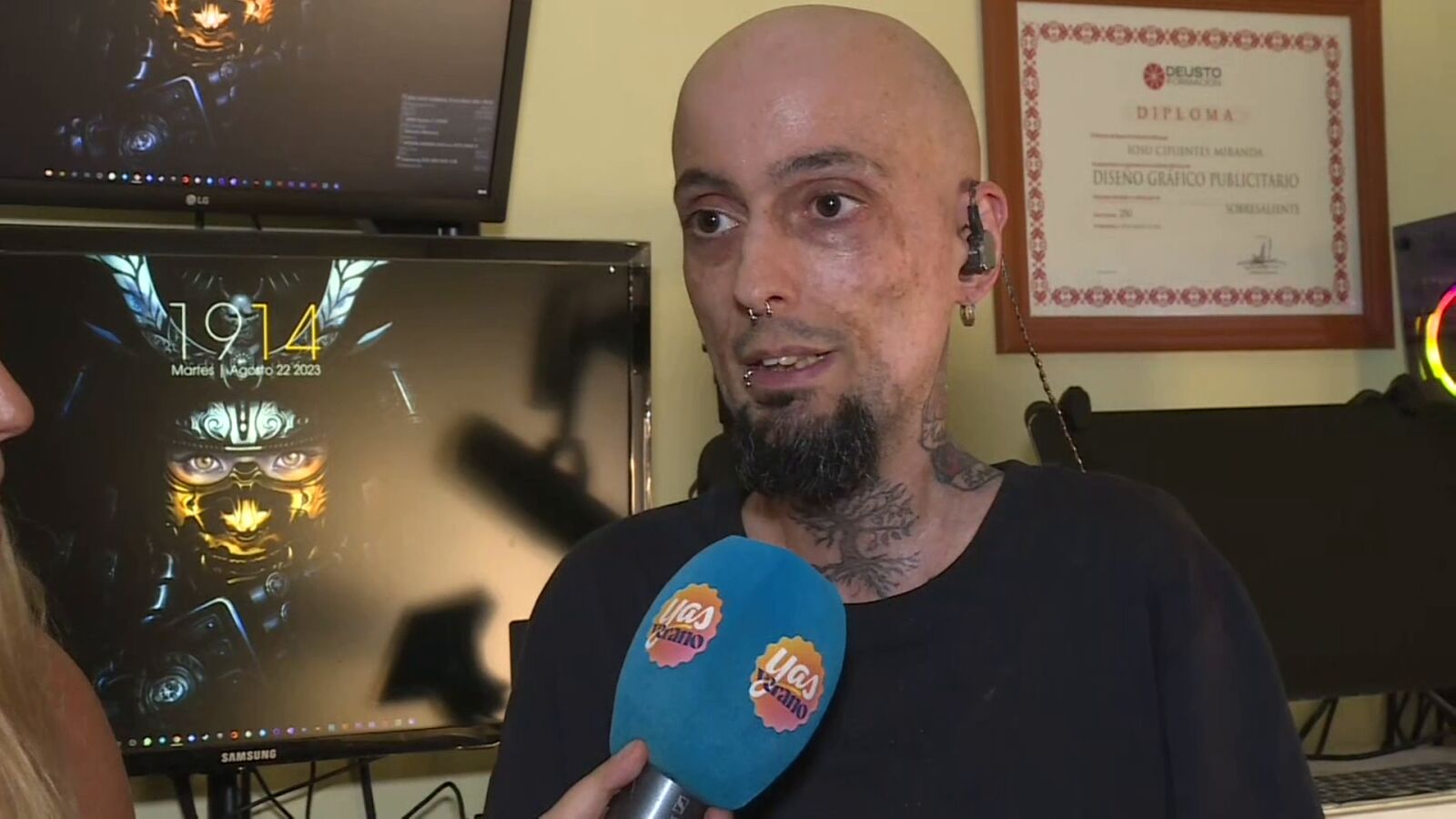Josu, en silla de ruedas y sin ascensor, lleva 18 años sin salir de casa: 