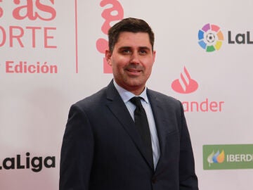 David Aganzo, presidente de la Asociación de Futbolistas
