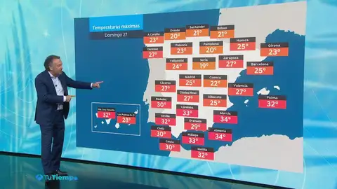 La previsión del tiempo de Roberto Brasero La previsión del tiempo de Roberto Brasero