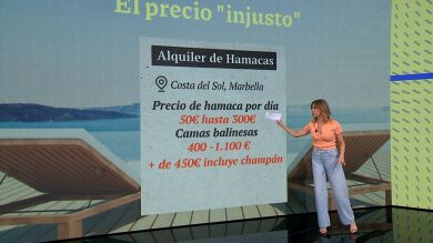 La locura de las hamacas: alquilar un asiento con sombra en la playa podría costarte hasta 1.100 euros al día