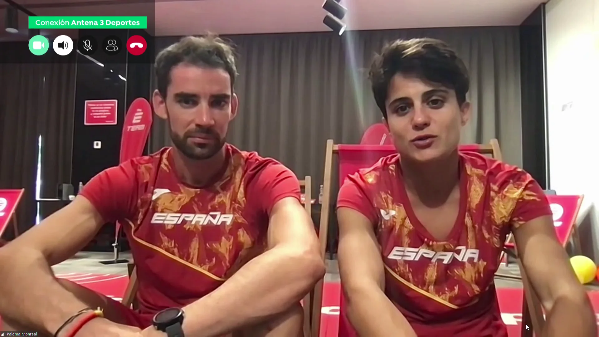 Los dos campeones de marcha Los dos campeones de marcha