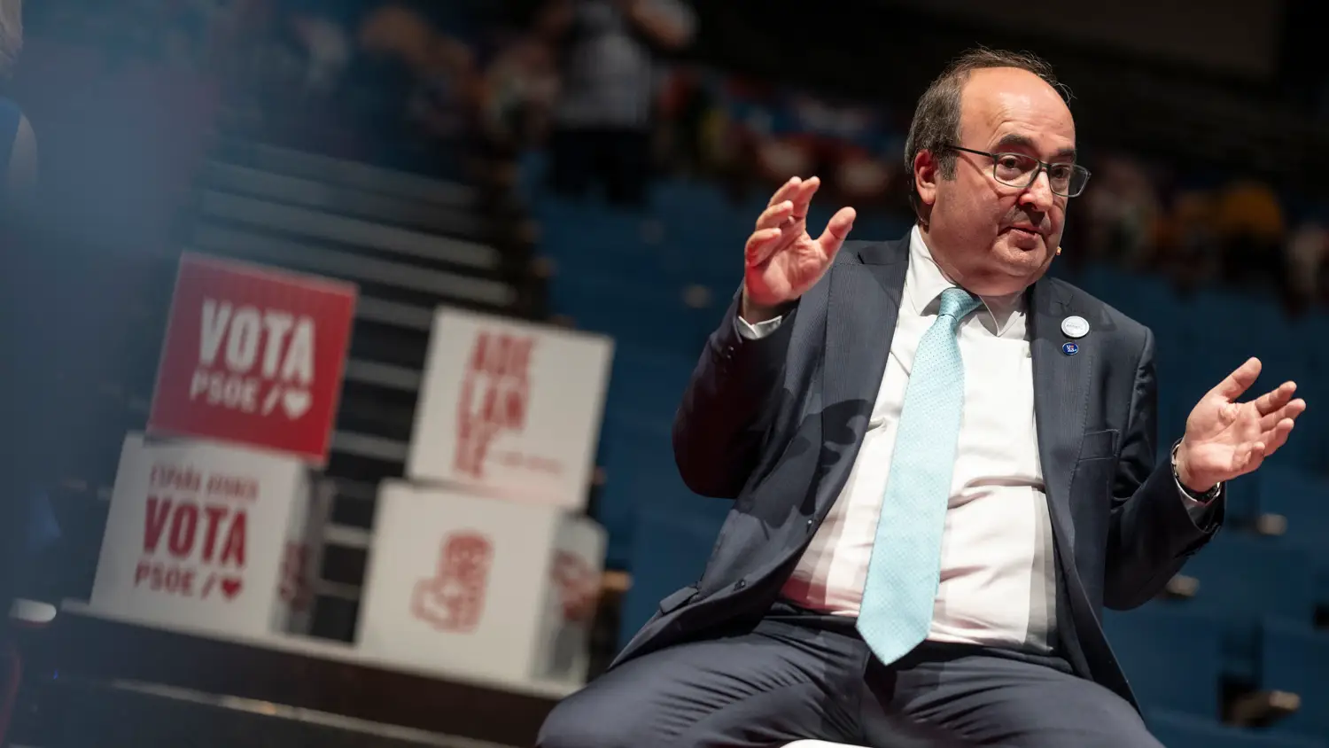 Miquel Iceta, ministro de Cultura y Deporte