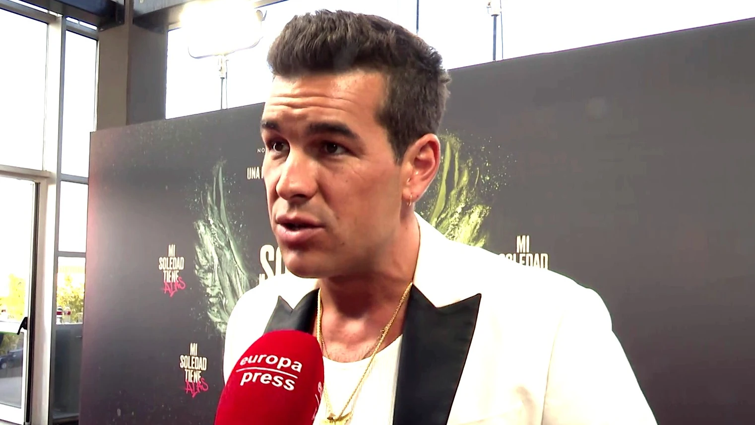 Mario Casas en la premiere de su pel&iacute;cula 'Mi soledad tiene alas'
