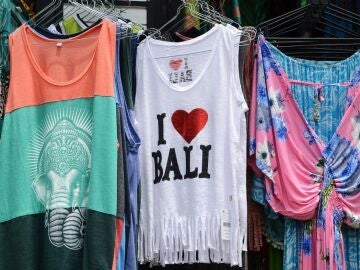 Camiseta souvenir de Bali
