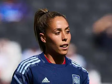 Lola Gallardo en un entrenamiento con la Selección Española en julio de 2022 Lola Gallardo en un entrenamiento con la Selección Española en julio de 2022