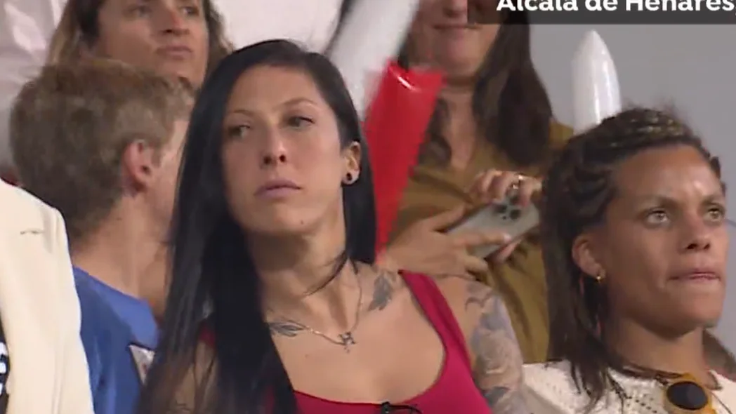 Jennifer Hermoso acude a un partido de fútbol este domingo Jennifer Hermoso acude a un partido de fútbol este domingo