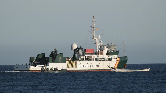 La patrullera de la Guardia Civil La patrullera de la Guardia Civil