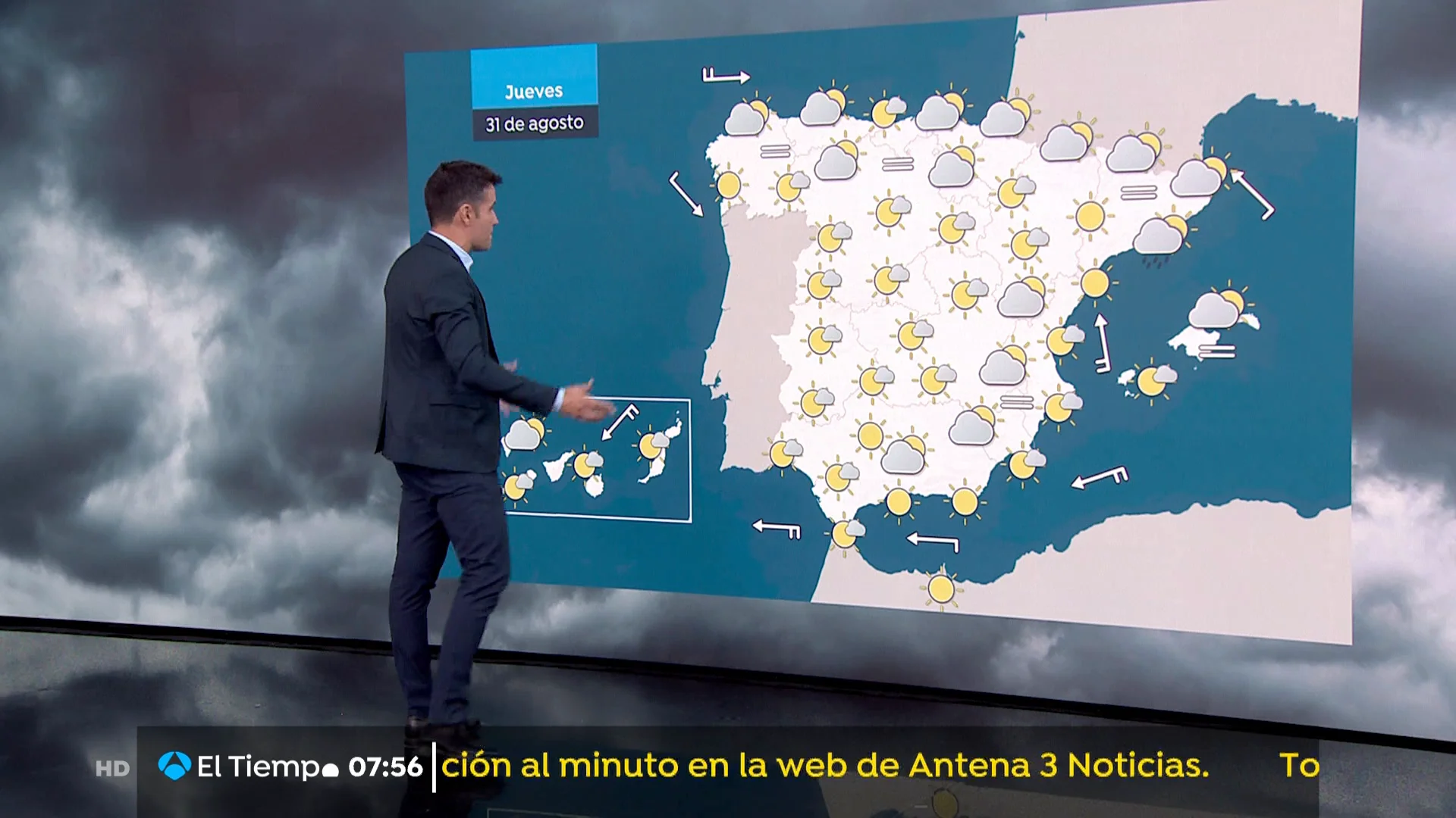 Jueves con la calma que precede a la DANA del fin de semana