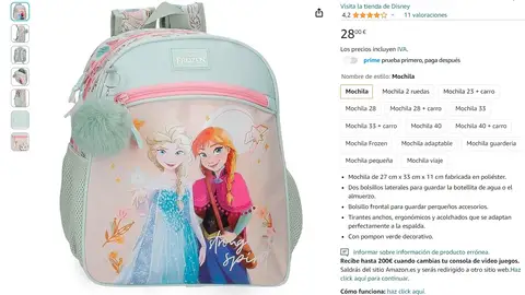 Mochila Frozen Mochila Frozen