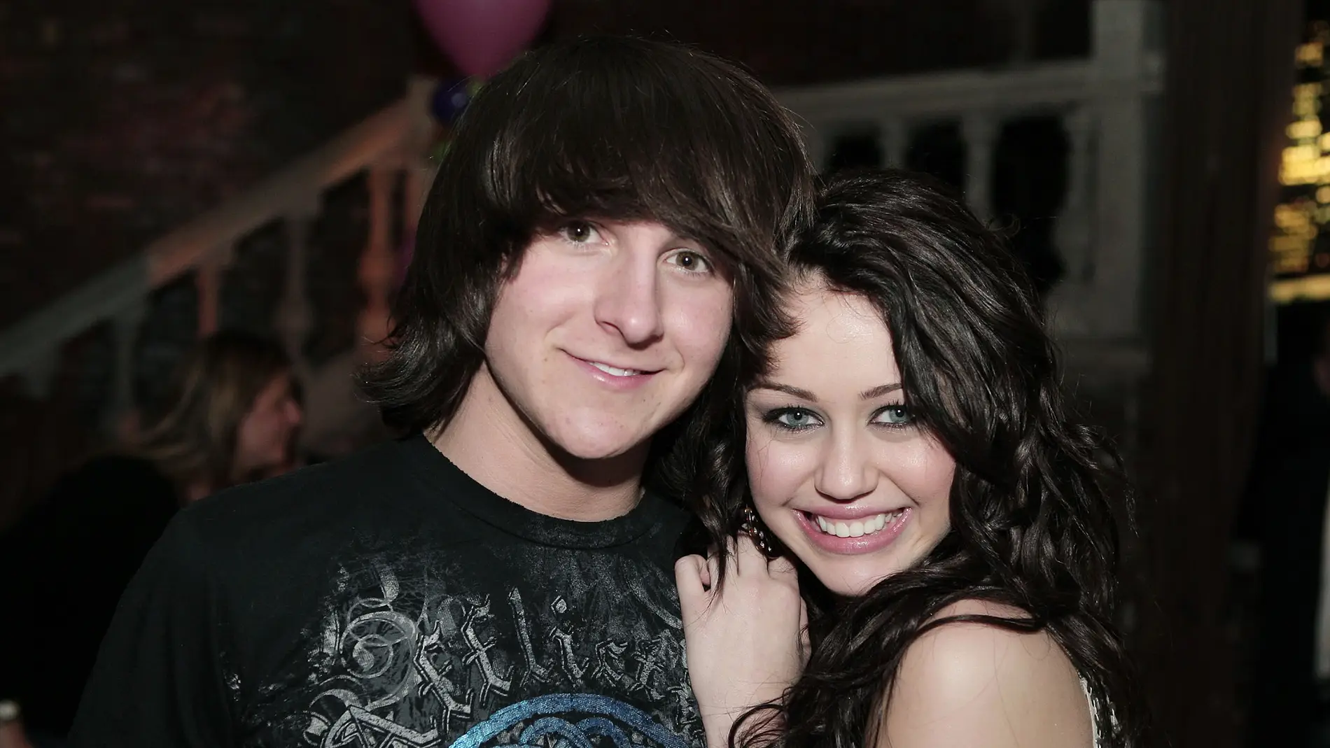Mitchel Musso y Miley Cyrus en la época de 'Hannah Montana'