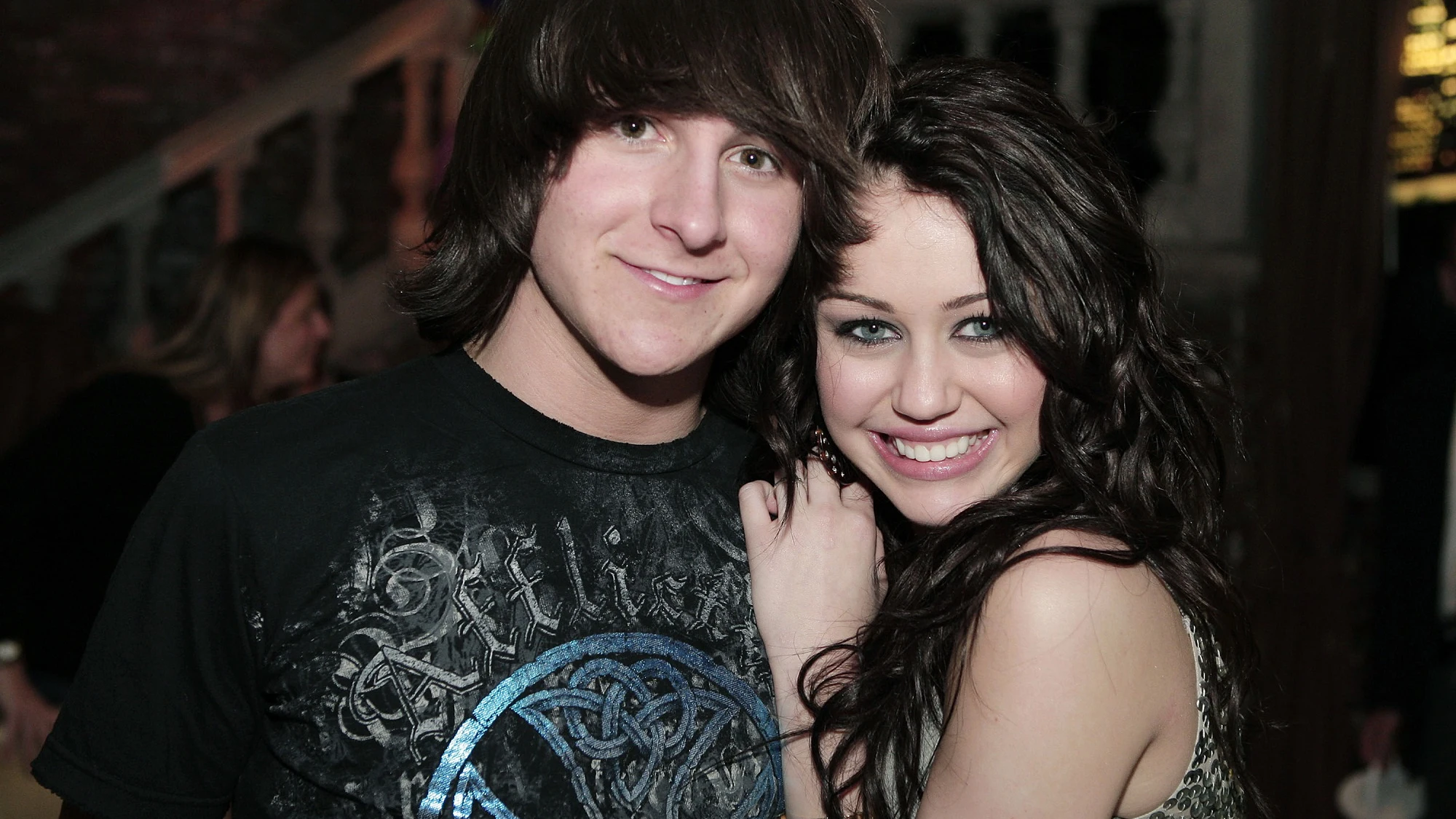 Mitchel Musso y Miley Cyrus en la época de 'Hannah Montana' Mitchel Musso y Miley Cyrus en la época de 'Hannah Montana'