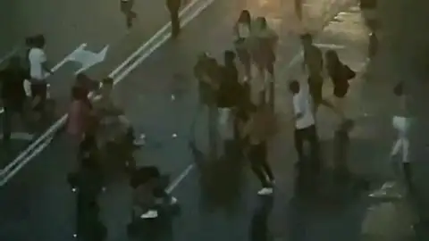 Las peleas en una discoteca de Valencia