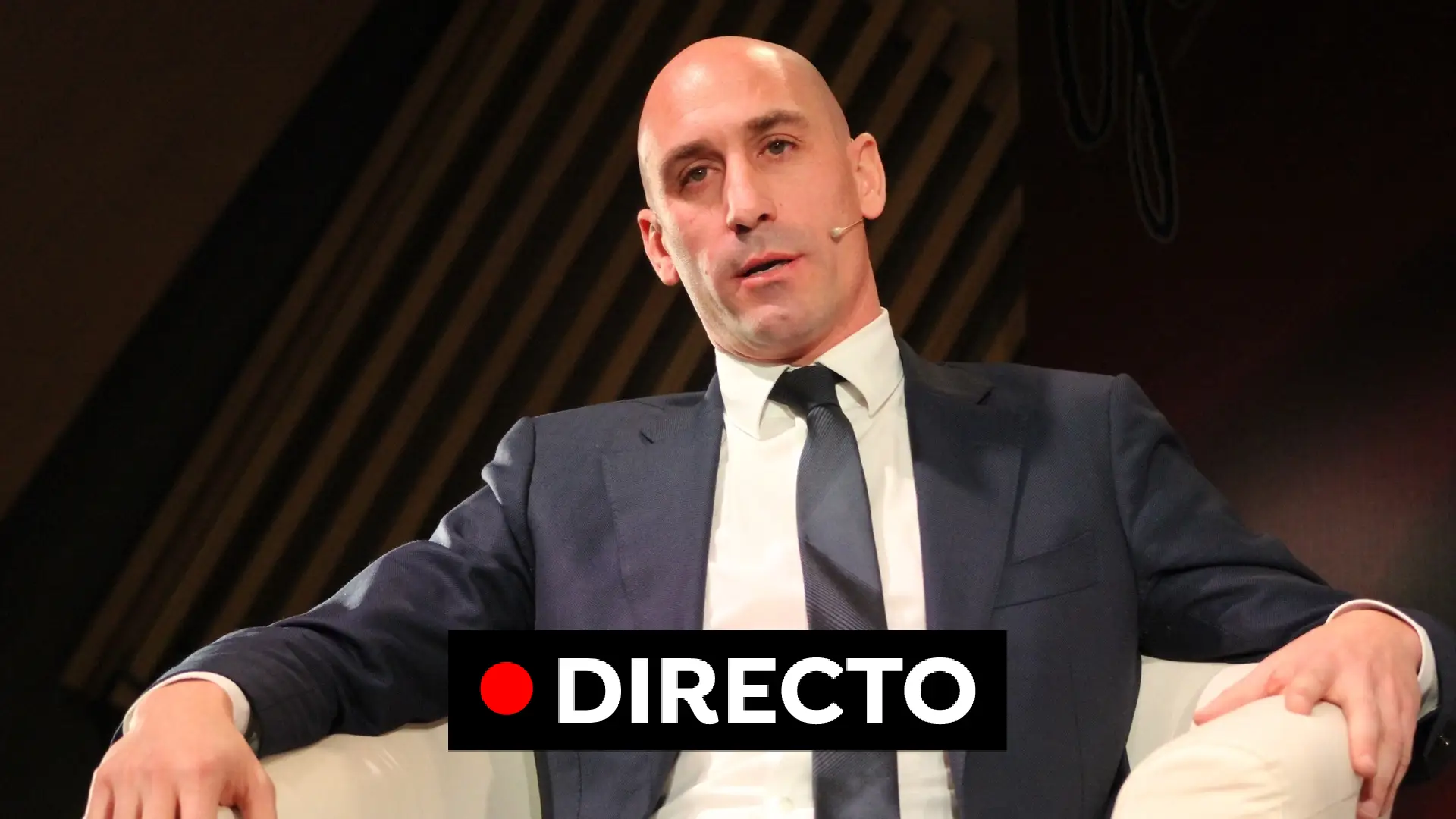 Luis Rubiales, presidente suspendido de la RFEF