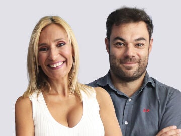 Rocío Martínez y Edu Pidal, presentadores de Radioestadio Noche