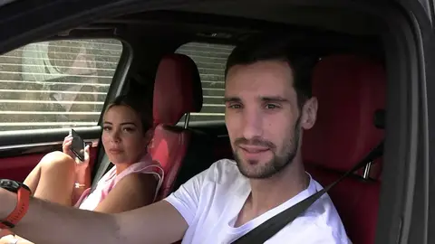 Sergio Rico y Alba Silva Sergio Rico y Alba Silva