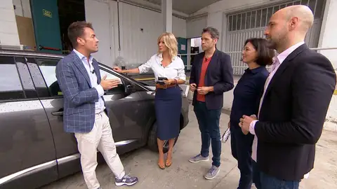 Así fue el robo del coche de Jaume Collboni. Así fue el robo del coche de Jaume Collboni.