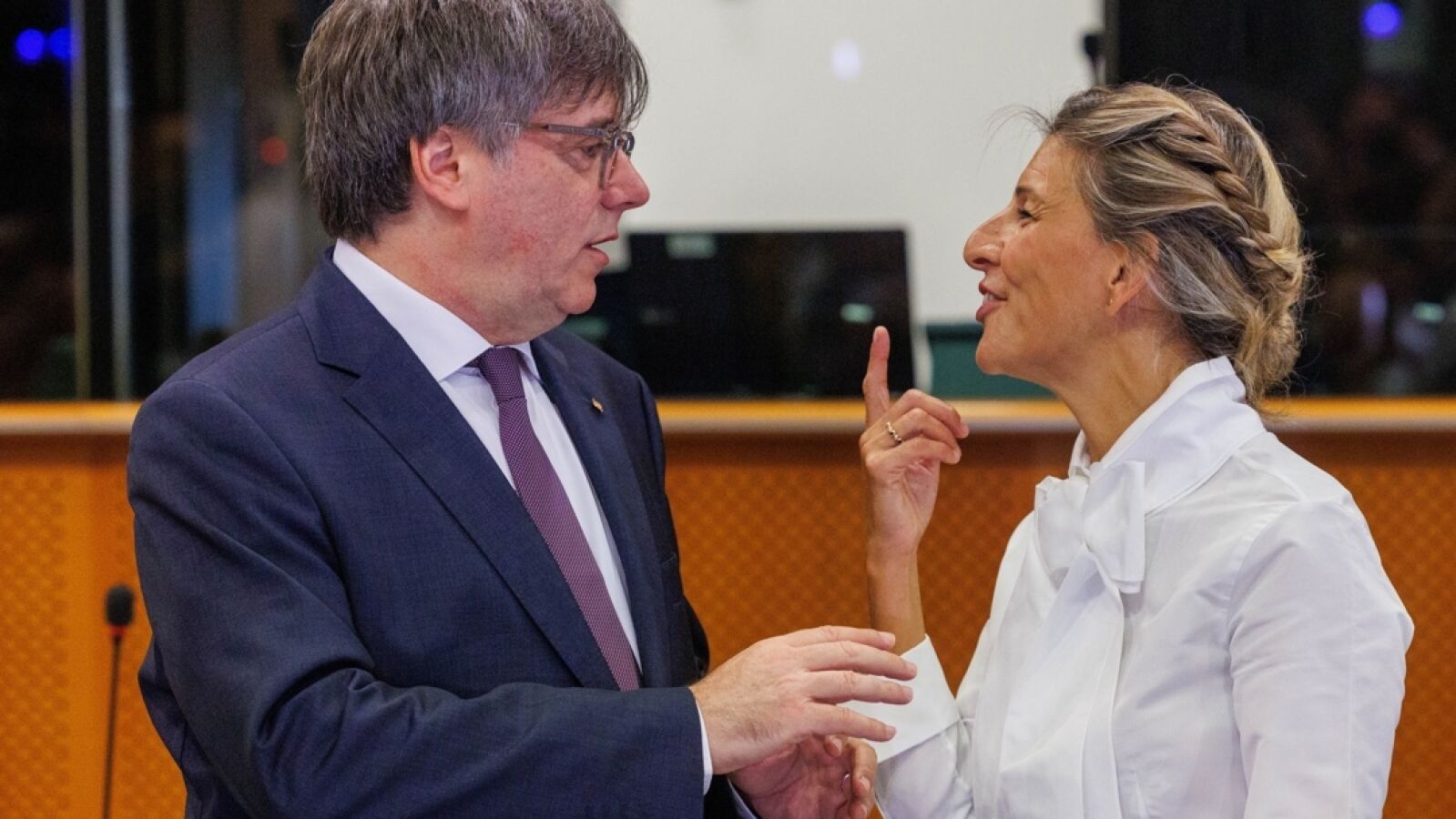 Yolanda Díaz sobre Puigdemont: 