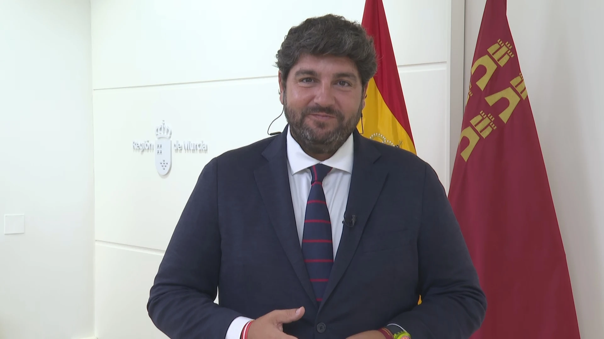 Fernando López Miras, presidente de la Región de Murcia Fernando López Miras, presidente de la Región de Murcia