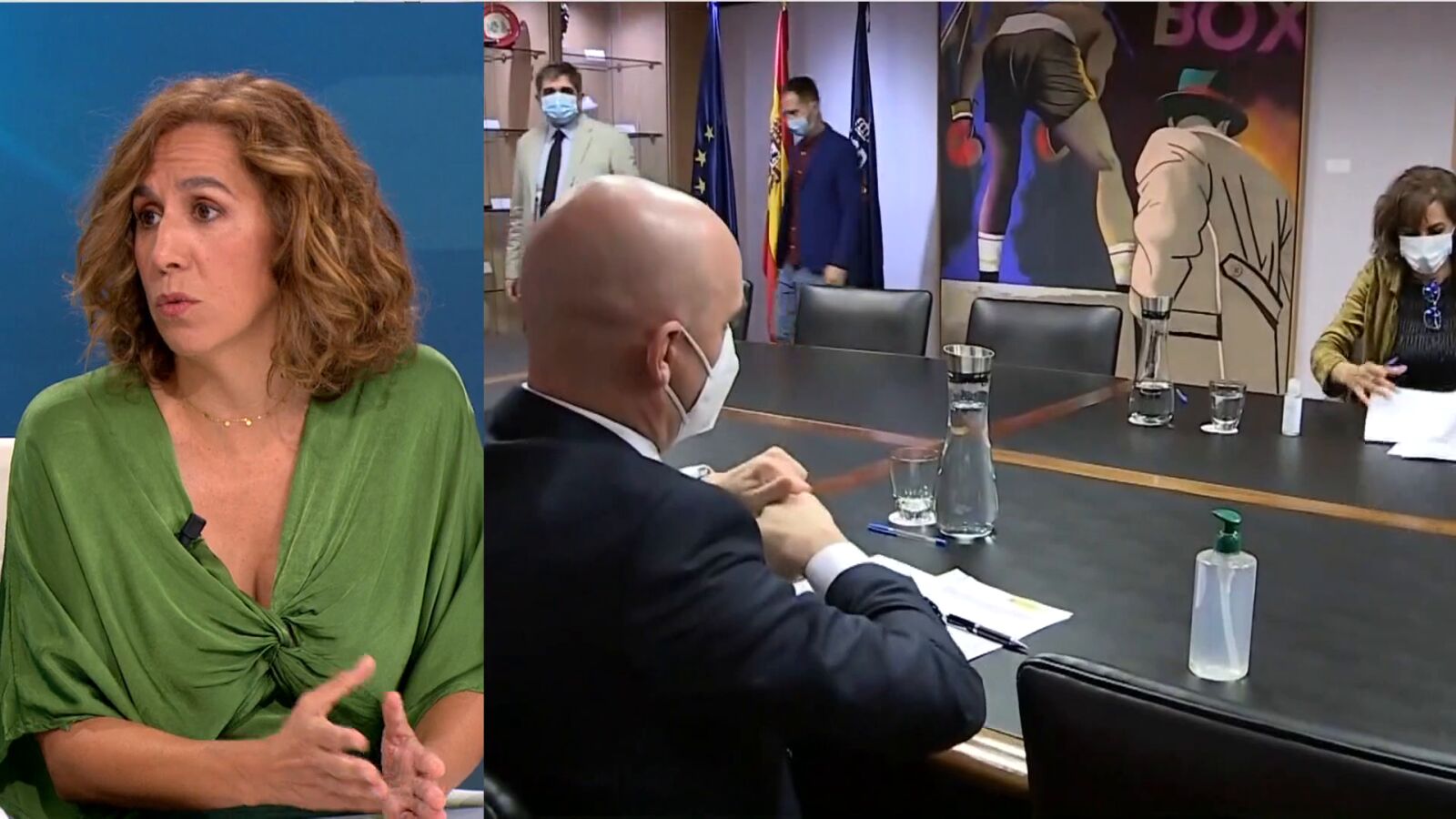 Irene Lozano, a Luis Rubiales: 