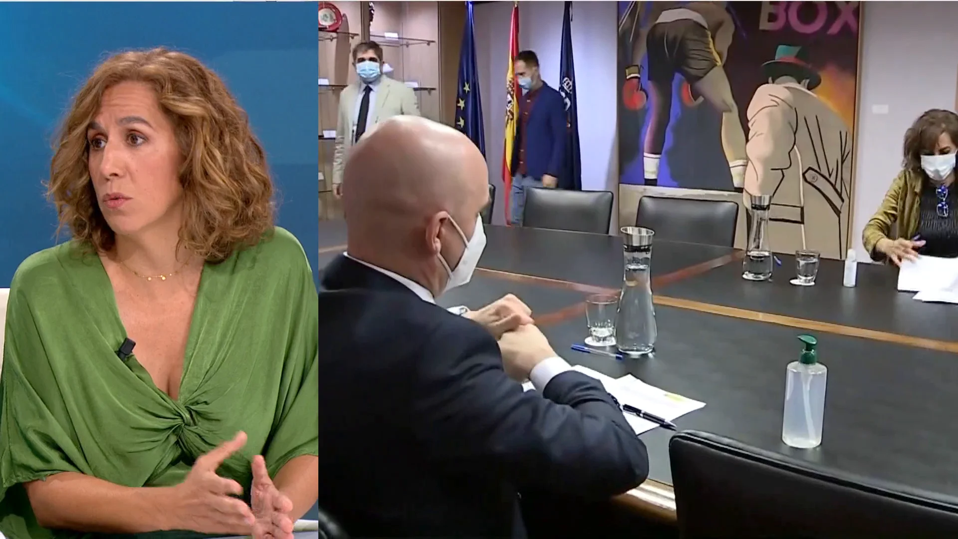 Irene Lozano cuenta su an&eacute;cdota con Luis Rubiales