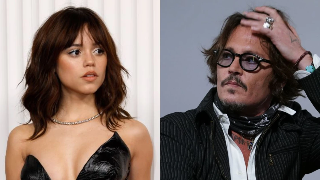 Jenna Ortega y Johnny Depp Jenna Ortega y Johnny Depp
