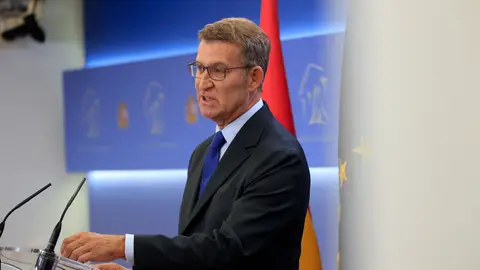 El presidente del PP, Alberto Núñez Feijóo El presidente del PP, Alberto Núñez Feijóo