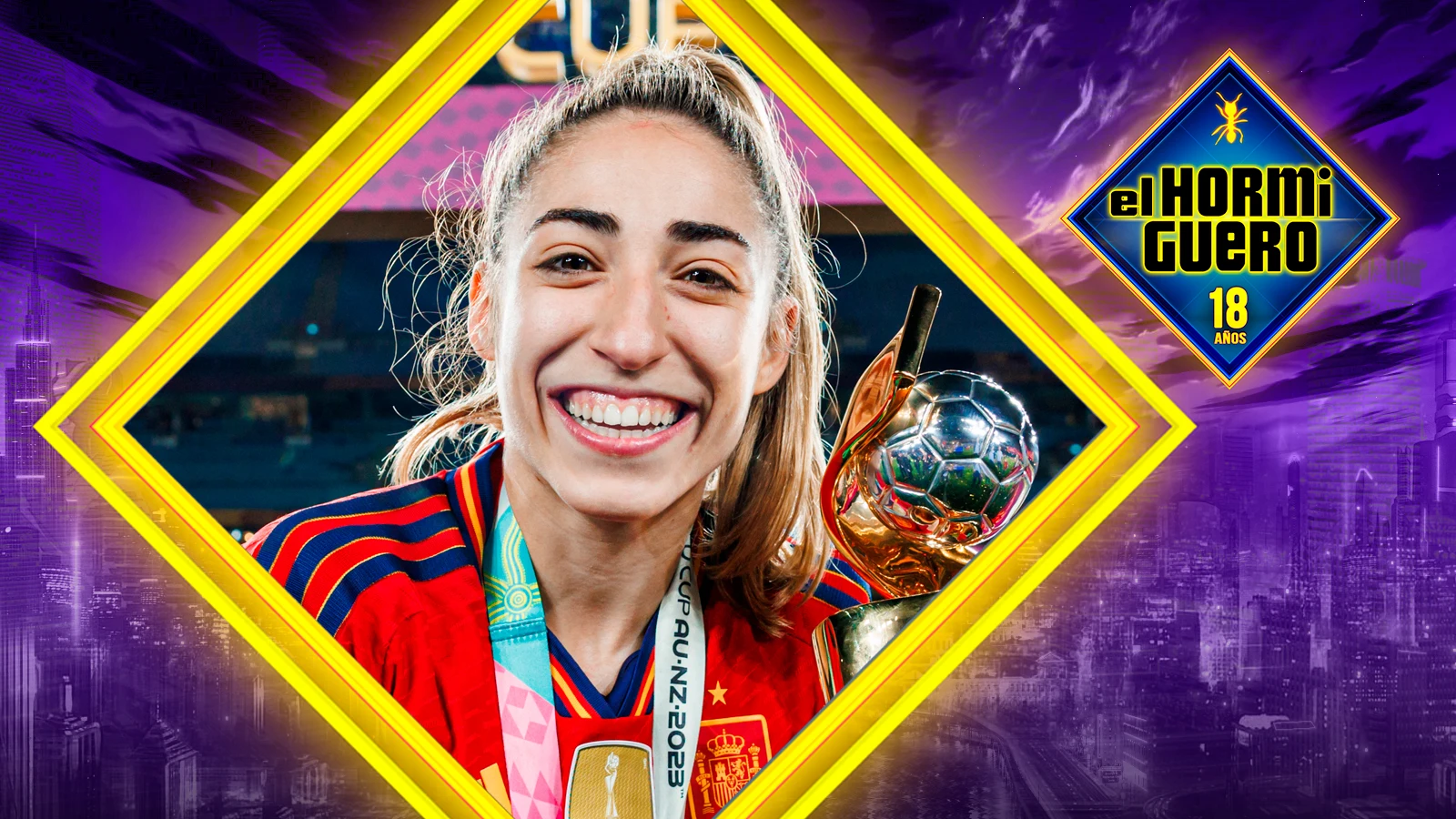 Olga Carmona en El Hormiguero