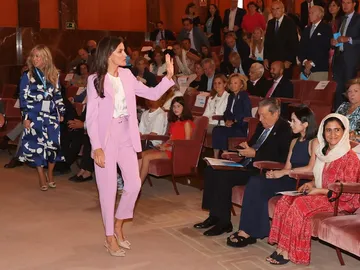 La Reina Letizia, en la ceremonia de entrega de los Premios Unicef La Reina Letizia, en la ceremonia de entrega de los Premios Unicef