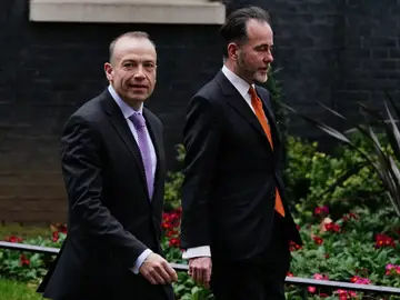 Chris Heaton-Harris (izquierda) y Christopher Pincher (derecha) Chris Heaton-Harris (izquierda) y Christopher Pincher (derecha)