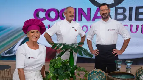 Karlos Arguiñano, Eva Arguiñano y Joseba Arguiñano Karlos Arguiñano, Eva Arguiñano y Joseba Arguiñano