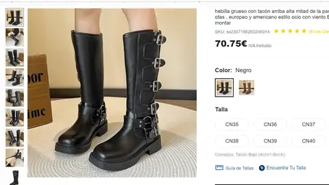 Botas moteras Botas moteras