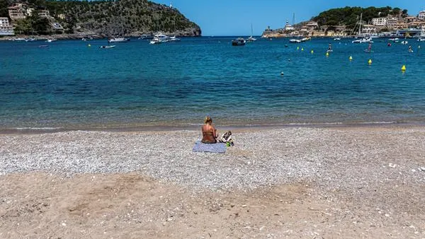 Imagen de archivo de playa de S&oacute;ller, Mallorca