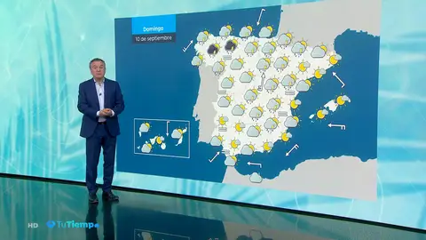 Roberto Brasero y el tiempo del fin de semana Roberto Brasero y el tiempo del fin de semana