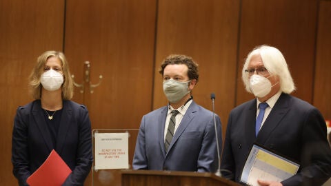Danny Masterson en un juicio en 2020, acusado de violación