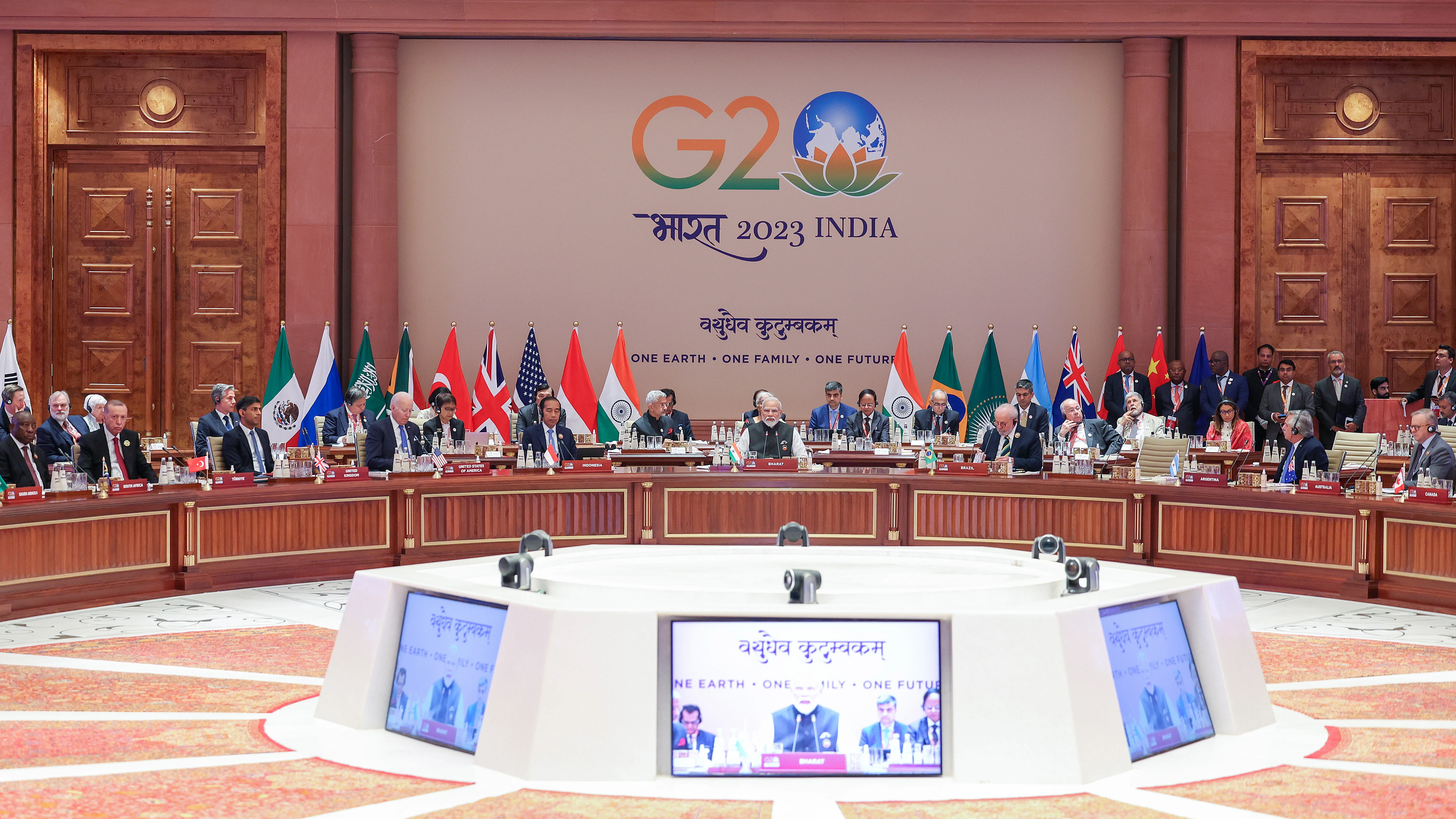 Imagen de los l&iacute;deres del G20
