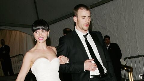 Christina Ricci y Chris Evans