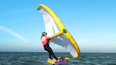 Nia Suardiaz, campeona del mundo de wingfoil Nia Suardiaz, campeona del mundo de wingfoil