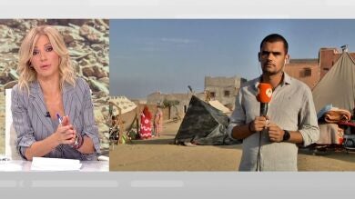 Los afectados por el terremoto de Marruecos duermen al raso en campamentos improvisados mientras llega la ayuda