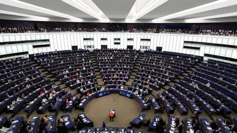 Imagen de archivo de un pleno del Parlamento Europeo en Bruselas.