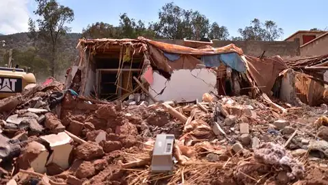 Zona afectada por el terremoto de Marruecos Zona afectada por el terremoto de Marruecos