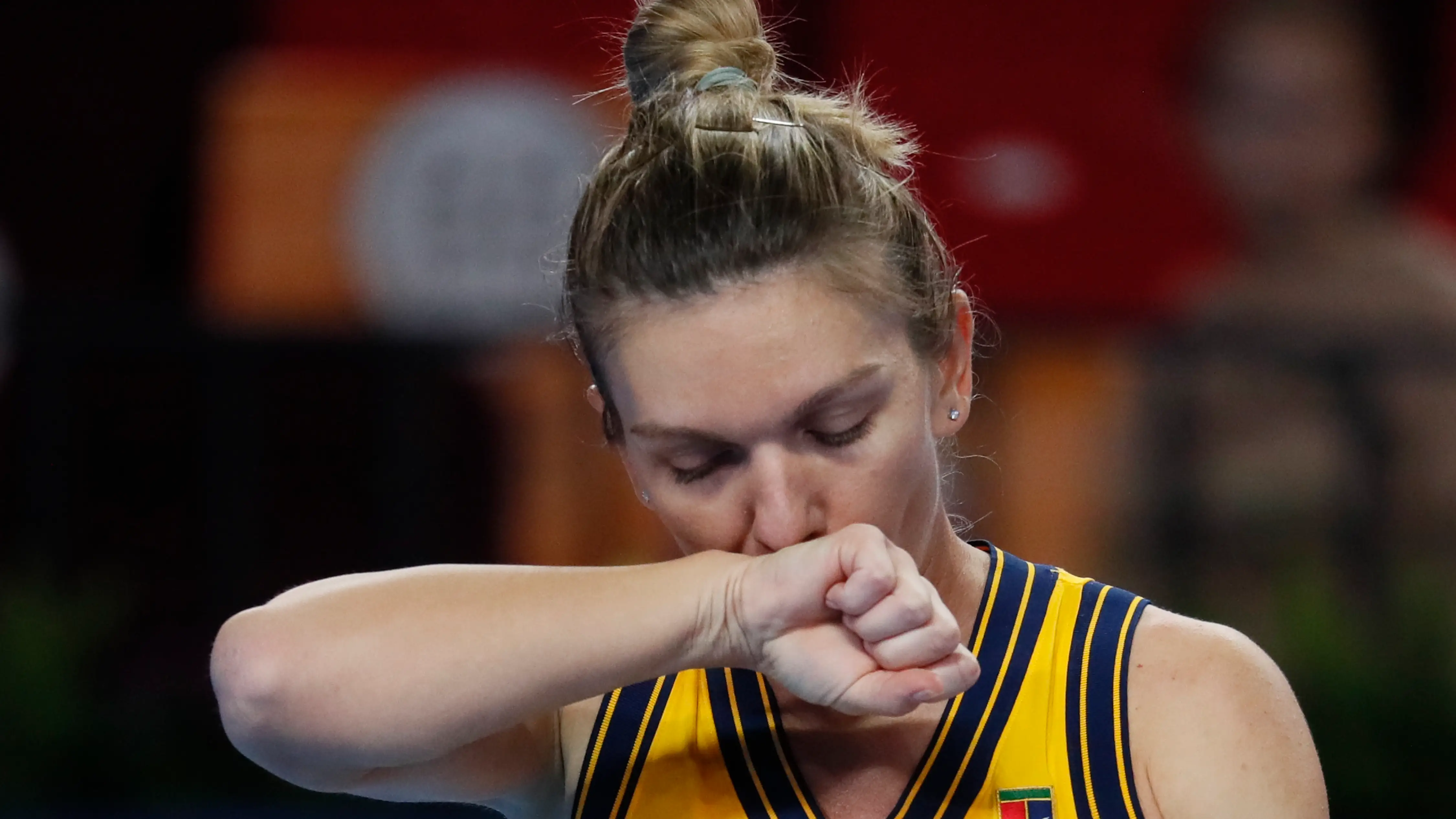 Simona Halep, en un partido Simona Halep, en un partido