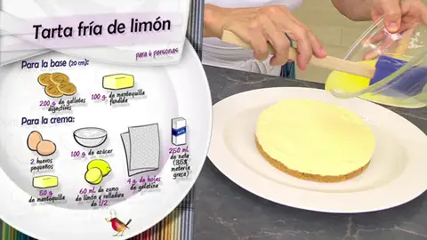 Ingredientes tarta fría de limón Ingredientes tarta fría de limón